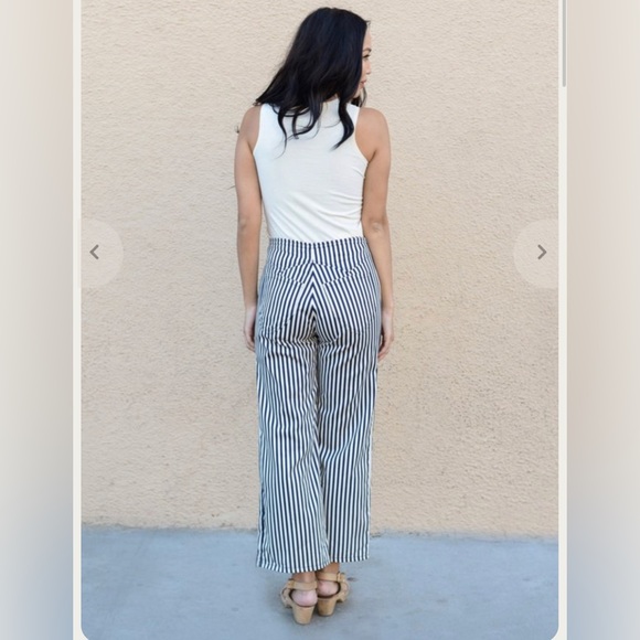 LYKKE WULLF JESSE ZIP UP PANT - STRIPE / SMALL - Picture 6 of 6